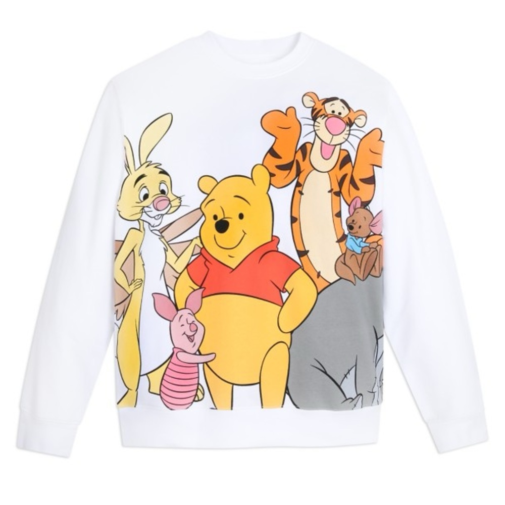 Disney Winnie the Pooh Character Crewneck Sweater